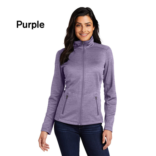 Port Authority® Ladies Digi Stripe Fleece Jacket L231 : MWC