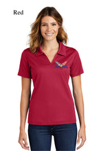 Sport-Tek® Ladies Dri-Mesh® V-Neck Polo L469 : MWC