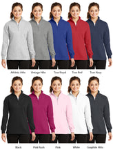 Sport-Tek: Ladies 1/4-Zip Sweatshirt (LST253)